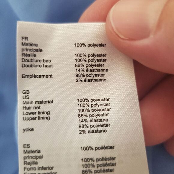 Maje Blue Reglisse Dress Sz 2 - Picture 13 of 14